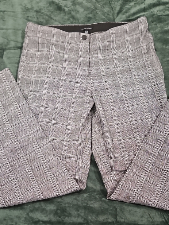 Violets & Roses Pants - Violets and Roses Mid Rise Slim Straight Trouser